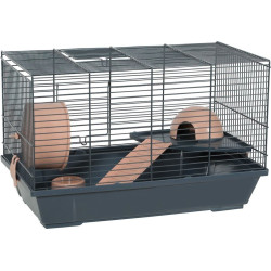 animallparadise Hamster Cage 50, 50 x 28 x altura 32 cm, rosa para Hamster Cage