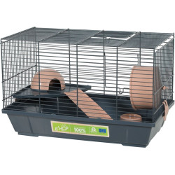 Cage Cage 50 Hamster, 50 x 28 x hauteur 32 cm, rose pour Hamster