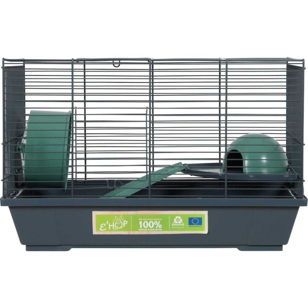 Cage Cage 50 Hamster, 50 x 28 x hauteur 32 cm, vert pour Hamster