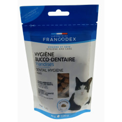 Francodex Trattamenti per l'igiene orale 65g per gattini e gatti Bocconcini per gatti