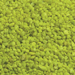 animallparadise Cascalho amarelo néon 1 kg para aquários. Solos, substratos