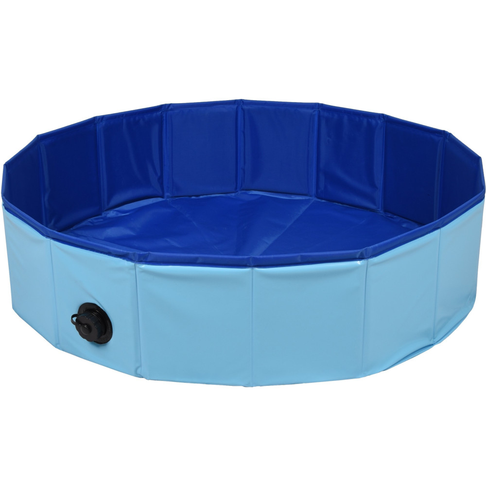 animallparadise Hundepool ø 80 x 20 cm Farbe Blau. Swimmingpool für Hunde