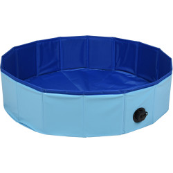 animallparadise Hundepool ø 80 x 20 cm Farbe Blau. Swimmingpool für Hunde