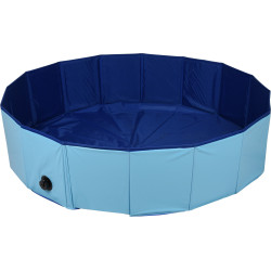 animallparadise Hundepool ø 120 x 30 cm Farbe Blau. Swimmingpool für Hunde