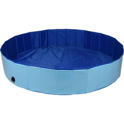 animallparadise Hondenzwembad ø 160 x 30 cm blauwe kleur. Hondenzwembad