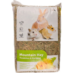 animallparadise Mountain hay with dandelion flower. 500 gr. for rodents. Rodent hay