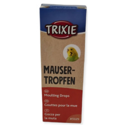 Trixie 15 ml de gotas de muda para la muda de las aves Cuidados e higiene
