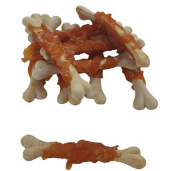 animallparadise 10 Bone Wrapped Chicken Treats, 90 g, voor honden Hondentraktaties