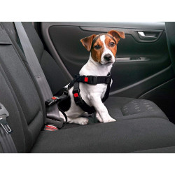 harnais chien Harnais de sécurité voiture S / 35-50 cm pour chien