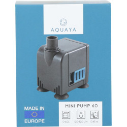 animallparadise Mini Pump 60 - para acuarios de 0 a 60 litros bomba de acuario