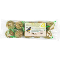 animallparadise 10 x 85 gr całosezonowych kulek dla ptaków z szyszką Boule de nourriture oiseaux