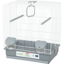 Cages oiseaux Cage Carla 40, grise, 40 x 31x 44 cm, pour oiseaux