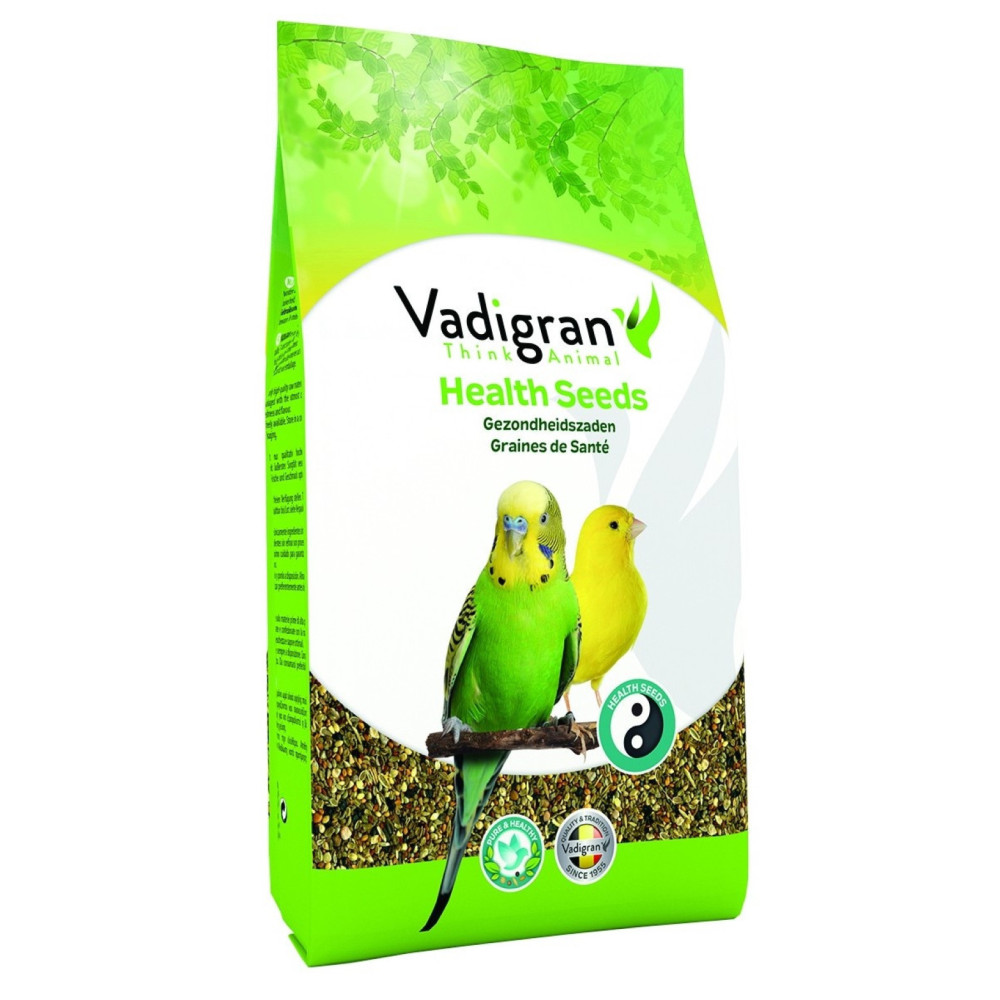 Vadigran sementes saudáveis 3Kg para aves. Semente alimentar