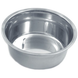 Flamingo 1.6 litre, ø 21 cm, stainless steel bowl for animals. Bowl, bowl
