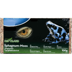 Reptiles amphibiens Sphaigne mousse de shagnum 100 g 4.5 Litres reptile