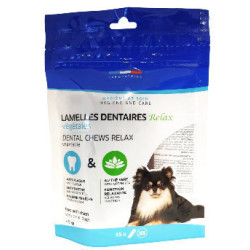 animallparadise 15 vegetal dental strips for puppies and small dogs under 5 kg, 114g bag Dog treat