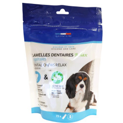animallparadise 15 płatów stomatologicznych, relaks roślinny dla małych psów poniżej 10 kg, worek 228 g Friandise chien