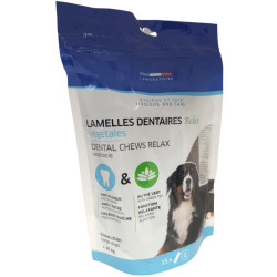 animallparadise copy of 15 płatków stomatologicznych vegetable relax dla psów od 10 do 30 kg, worek 352,5 g Friandise chien