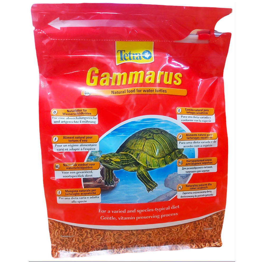 Tetra Natürliches Futter für Grammarus-Wasserschildkröten 400 g. Essen