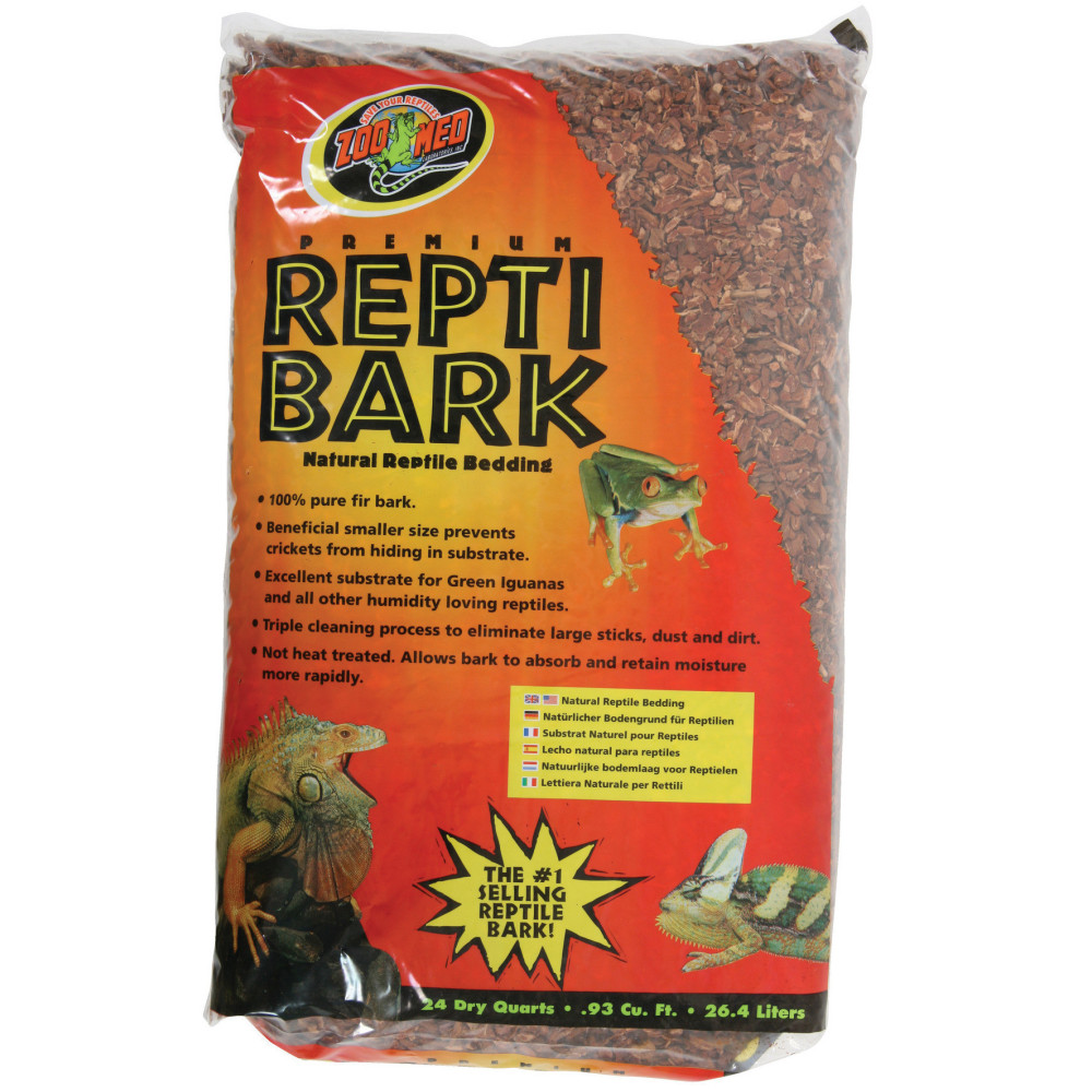 Substrats Ecorce reptibark 26.4 litres pour reptiles