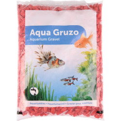 animallparadise Cascalho vermelho néon 1 kg para aquários. Solos, substratos