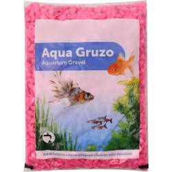 animallparadise Grava rosa neón, 1 kg, para acuario Suelos, sustratos