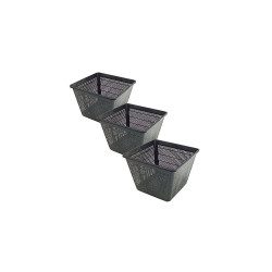 animallparadise set of 3 baskets 23 x 23 x 13 for water basin. Basin basket