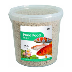 animallparadise 10 litros, comida de peixe de lago em forma de pau. comida de lago