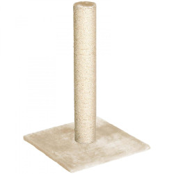 animallparadise Large Polset scratching post. beige color. size 38 x 38 x 59 cm. for cat. Cat