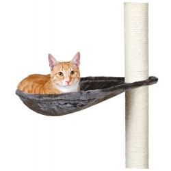 animallparadise Nido de hamaca de recambio ø 40 cm para el árbol del gato gris Servicio post-venta Cat Tree