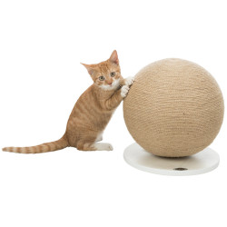 animallparadise Drapak dla kota w kształcie kuli, o okrągłym kształcie, montowany na kuwecie. Griffoirs et grattoir