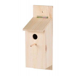 animallparadise Bausatz für ein hölzernes Vogelhaus für Ihre Vögel Nistkasten Vögel