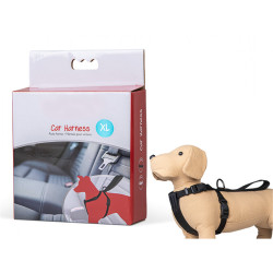 animallparadise Imbracatura per auto e cintura di sicurezza, taglia XL, per cani. Sicurezza dei cani