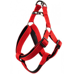 Flamingo Jannu red dog harness size L 40-70 cm 25 mm dog harness