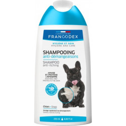 Francodex Shampooing Anti-Démangeaisons Pour Chiens. 250 ml. Shampoing