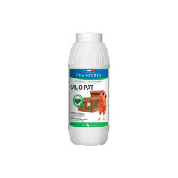 Francodex Product against foot scab, gal o pat 500g powder bottle for poultry Treatment