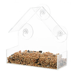 Trixie Karmnik dla ptaków do zamocowania na oknie. Mangeoire à graines
