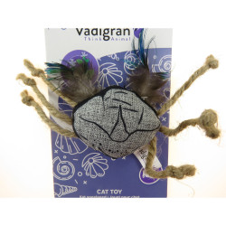 Vadigran Seawies Crab 8 cm. giocattolo per gatti. Giochi con erba gatta, Valeriana, Matatabi