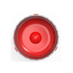 zolux 1 Geräuschloses Übungsrad für Rody3 Käfig . Farbe rot. Größe ø 14 cm x 5 cm . für Nagetiere. Rad