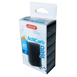 zolux Cartucho de espuma de carbón activo para el filtro iseo Medios filtrantes, accesorios