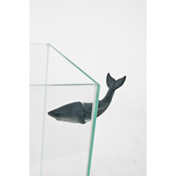 zolux Aus Teilen zusammengesetzte magnetische Hai-Dekoration für Aquarien Dekoration und anderes