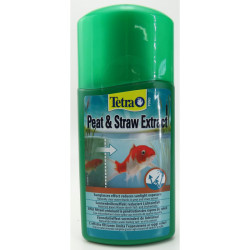 Tests, traitement de l'eau Peat et straw extract, effet filtrant réduit les rayons du soleil, Tetra pond 250ml