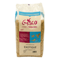Gasco Samen für exotische Vögel 5 Kg Nahrung Samen