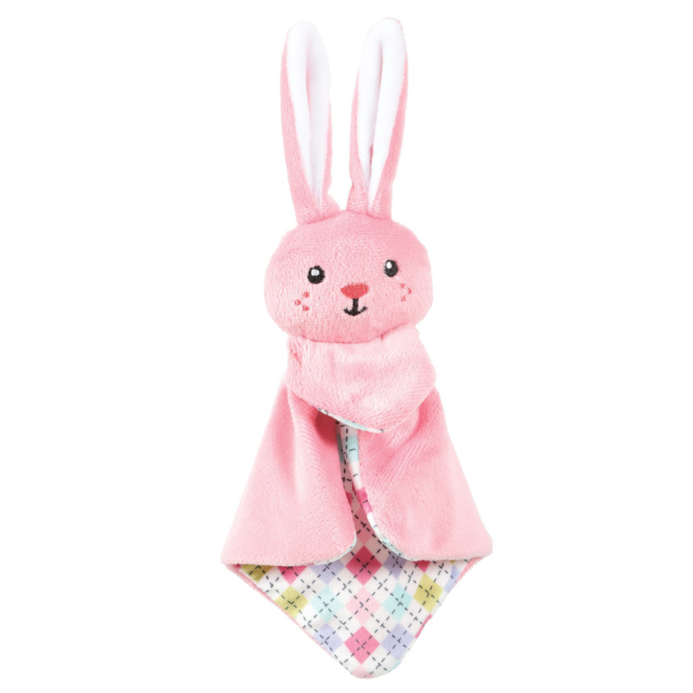 animallparadise Tiny pink bunny pluszowy 26 cm zabawka dla szczeniaków Peluche pour chien