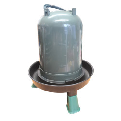 Gasco Bak van gerecycled plastic van 3 liter op poten voor achtertuin Waterpoel