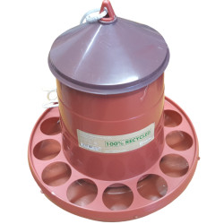 Gasco Futtertrog aus recyceltem Kunststoff 2 kg für Geflügel Futterhaus