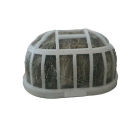 zolux Materiais 2 x 19 g de materiais de nidificação esféricos para aves Produto de ninho de aves