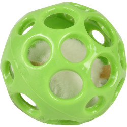 Jeux Balle verte avec souris a l'intérieur ø 7 cm