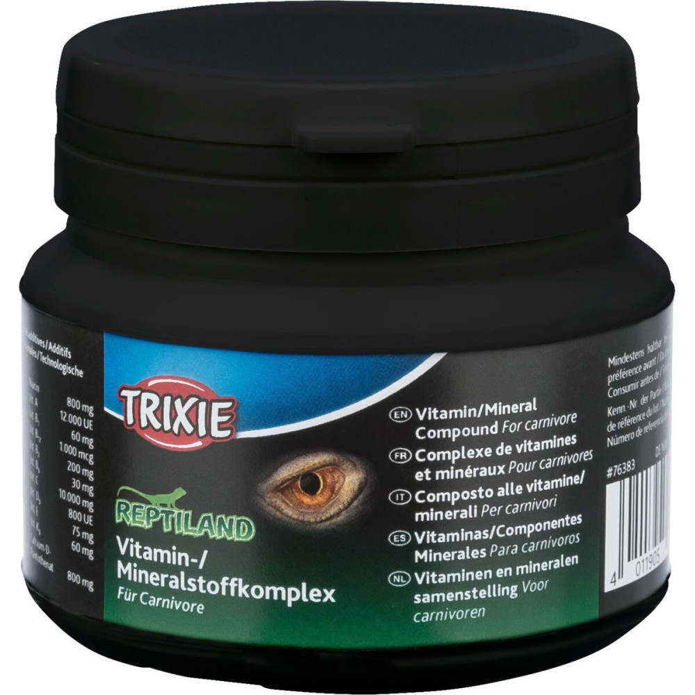 Trixie Complejo vitamínico y mineral para reptiles carnívoros 80g Alimentos