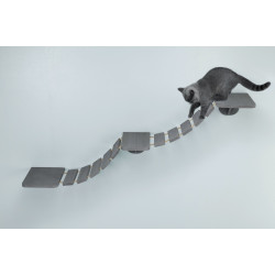 Trixie Escalera de escalada de 150 cm para montaje en pared - Cat Espacio de montaje en la pared